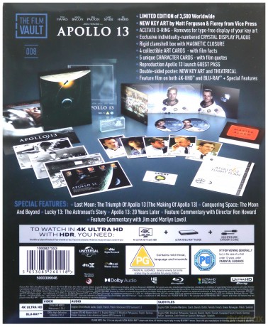 Apollo 13 (The Film Vault) [BOX][Blu-Ray 4K]+[Blu-Ray]