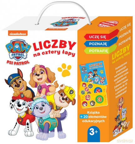 Liczby na cztery łapy. Psi Patrol [KSIĄŻKA]