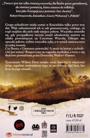 Trawers. Komisarz Forst (Tom 3) - Remigiusz Mróz [KSIĄŻKA]