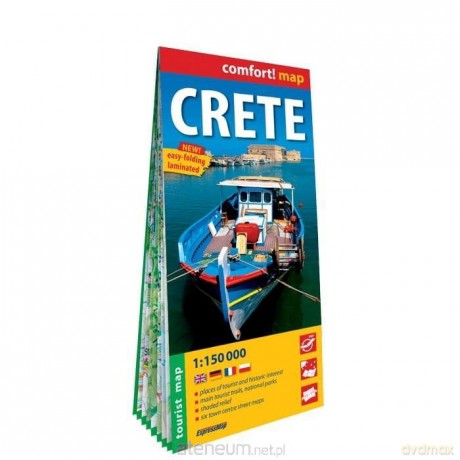 Comfort!map Crete (Kreta) 1: 150 000 laminowana