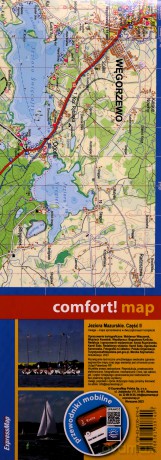 Comfort!map Jeziora Mazurskie 1: 60 000 laminowana