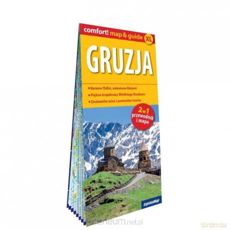 Comfort!map&guide XL Gruzja 2w1 laminowana