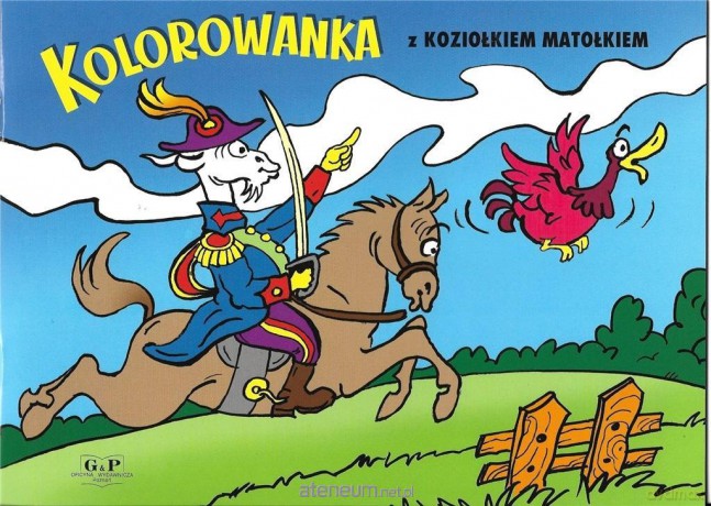 Kolorowanka z Koziołkiem Matołkiem - konik [KSIĄŻKA]