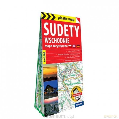Plastic map Sudety Wschodnie 1:60 000
