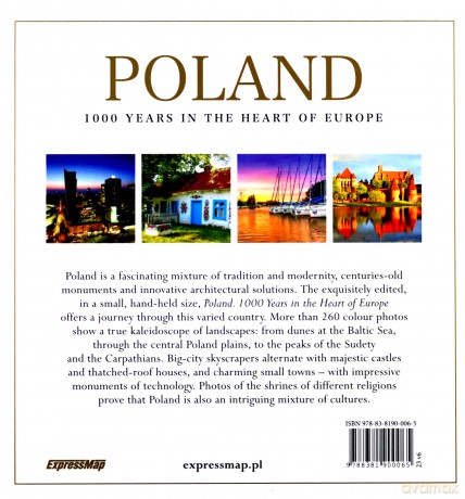 Polska. 1000 Years in the Heart of Europe mini [KSIĄŻKA]