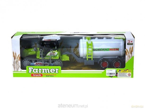 Traktor z cysterną