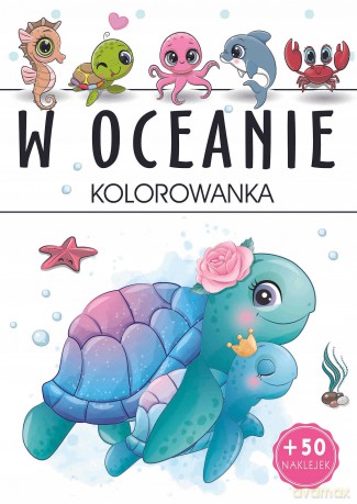 W oceanie - kolorowanka [KSIĄŻKA]