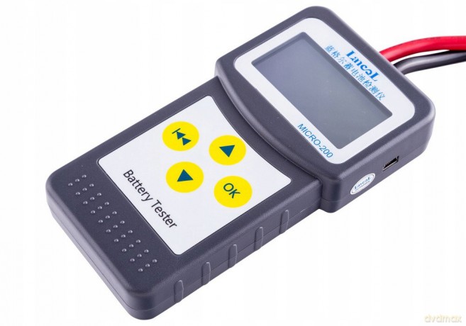 Cyfrowy tester akumulatorów MICRO-200