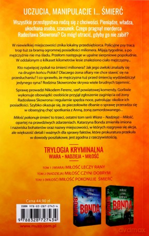 Miłość pokonuje śmierć - Katarzyna Bonda [KSIĄŻKA]