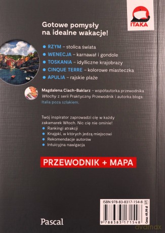 Włochy Inspirator podróżniczy - Magdalena Ciach-Baklarz [KSIĄŻKA]