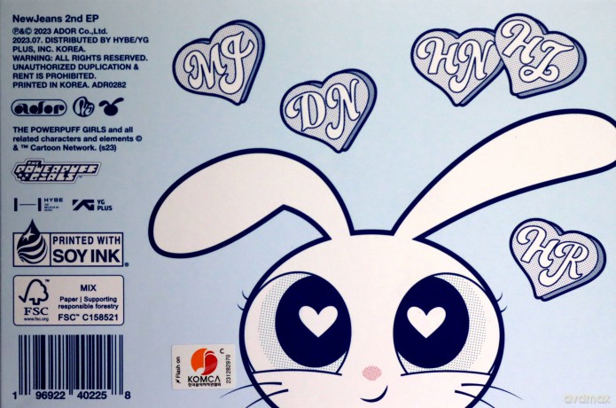 Newjeans: Get Up - The Powerpuff Girls X Nj Box Ver. [CD]
