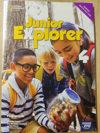 Język angielski junior explorer NEON podręcznik dla klasy 4 szkoły podstawowej EDYCJA 2023-2025 [KSIĄŻKA]