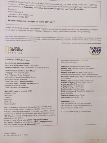 Język angielski junior explorer NEON podręcznik dla klasy 4 szkoły podstawowej EDYCJA 2023-2025 [KSIĄŻKA]