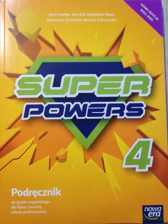 Język angielski super powers NEON podręcznik dla klasy 4 szkoły podstawowej EDYCJA 2023-2025 [KSIĄŻKA]