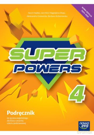 Język angielski super powers NEON podręcznik dla klasy 4 szkoły podstawowej EDYCJA 2023-2025 [KSIĄŻKA]