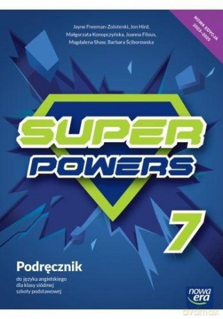Język angielski super powers NEON podręcznik dla klasy 7 szkoły podstawowej EDYCJA 2023-2025 [KSIĄŻKA]