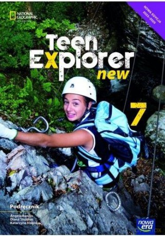 Język angielski teen explorer NEON podręcznik dla klasy 7 szkoły podstawowej EDYCJA 2023-2025 [KSIĄŻKA]