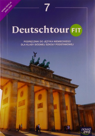Język niemiecki DEUTSCHTOUR FIT NEON podręcznik +kod QR dla klasy 7 szkoły podstawowej EDYCJA 2023-2025 [KSIĄŻKA]