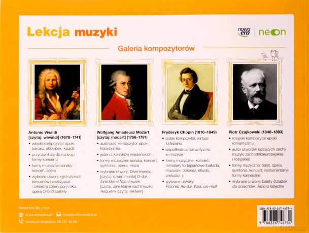 Muzyka lekcja muzyki NEON podręcznik dla klasy 4 szkoły podstawowej EDYCJA 2023-2025 [KSIĄŻKA]