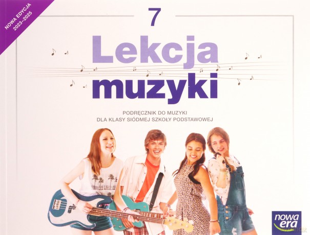 Muzyka lekcja muzyki NEON podręcznik dla klasy 7 szkoły podstawowej EDYCJA 2023-2025 [KSIĄŻKA]