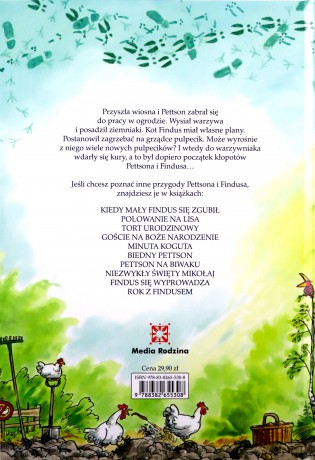 Rwetes w ogrodzie. Pettson i Findus - Sven Nordqvist [KSIĄŻKA]