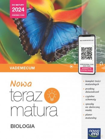 Teraz matura 2023 Biologia Vademecum zakres rozszerzony 2023/24 [KSIĄŻKA]