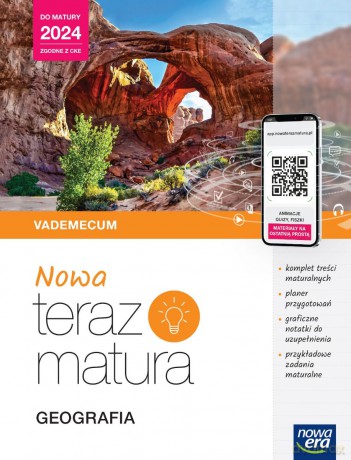 Teraz matura 2023 Geografia Vademecum zakres rozszerzony 2023/24 [KSIĄŻKA]