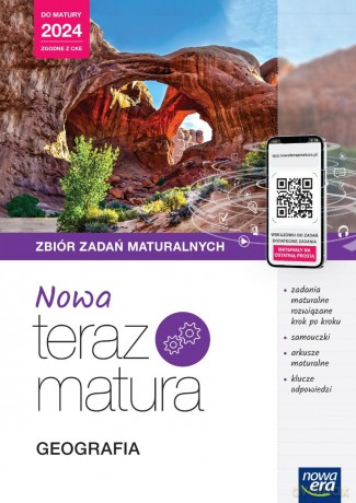 Teraz matura 2023 Geografia zbiór zadań maturalnych zakres rozszerzony 2023/24 [KSIĄŻKA]