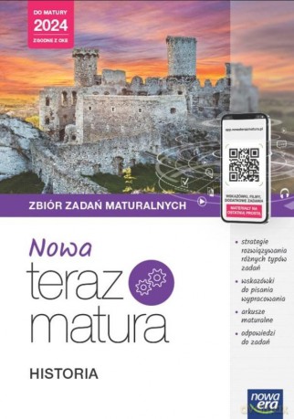 Teraz matura 2023 Historia arkusze i zadania maturalne poziom rozszerzony 2023/2024 [KSIĄŻKA]