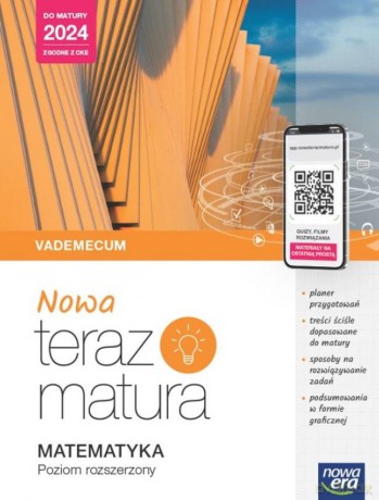 Teraz matura 2023 Matematyka Vademecum zakres podstawowy i rozszerzony 2023/24 [KSIĄŻKA]