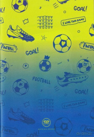 Zeszyt A5 60k kratka Coolpack Football 2T PACZKA 10 SZTUK