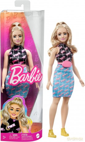 Lalka Barbie Fashionistas Power Girl krągłe kształty