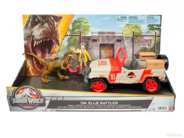 Zestaw figurek Jurassic World Ellie Sattler [FIGURKA]