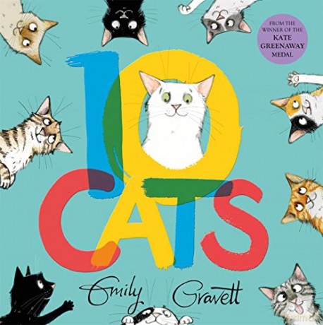 10 Cats - Emily Gravett [KSIĄŻKA]
