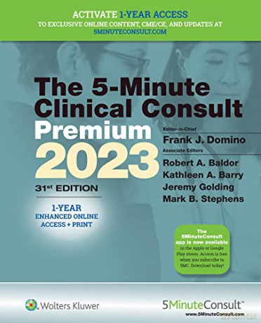 5-Minute Clinical Consult 2023 - Dr. Frank J. Domino MD [KSIĄŻKA]