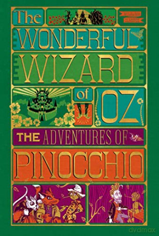 Adventures of Pinocchio and Wonderful Wizard of Oz, MinaLima Illus. Intl Box Set: The Adventures of Pinocchio; The Wonderful Wizard of Oz - Carlo Collodi [KSIĄŻKA]