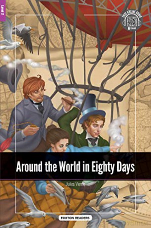 Around the World in Eighty Days - Foxton Reader Level-2 - Jules Verne [KSIĄŻKA]