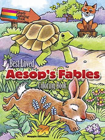 Best-Loved Aesop's Fables Coloring Book - Maggie Swanson [KSIĄŻKA]