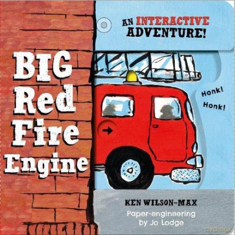 Big Red Fire Truck - Ken Wilson-Max [KSIĄŻKA]