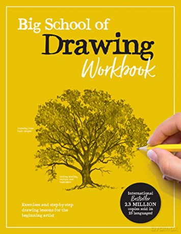 Big School of Drawing Workbook: Exercises and step-by-step drawing lessons for the beginning artist - Walter Foster Creative Team [KSIĄŻKA]