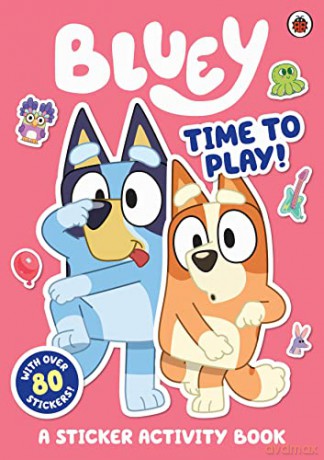 Bluey: Time to Play Sticker Activity - Bluey [KSIĄŻKA]