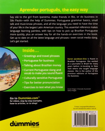 Brazilian Portuguese For Dummies - Karen Jacobson-Sive [KSIĄŻKA]