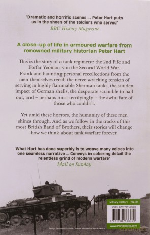 Burning Steel: A Tank Regiment at War, 1939-45 - Peter Hart [KSIĄŻKA]