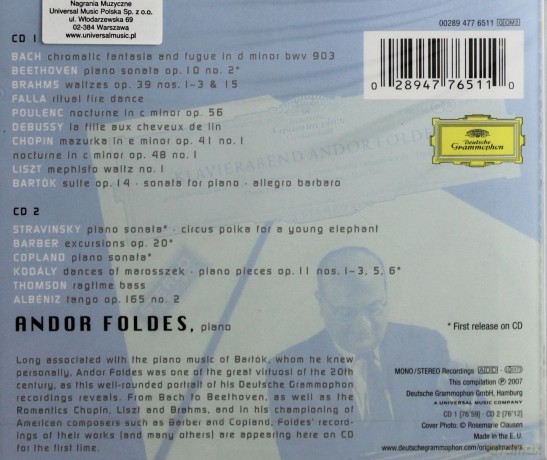 Foldes: Wizard Of The Keyboard [2CD]
