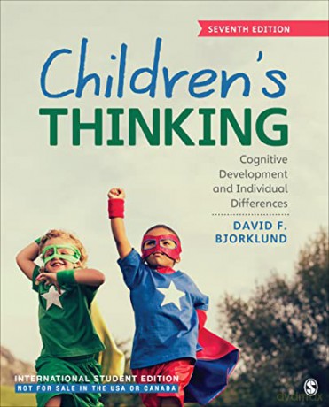 Children's Thinking - International Student Edition: Cognitive Development and Individual Differences - David F. Bjorklund [KSIĄŻKA]