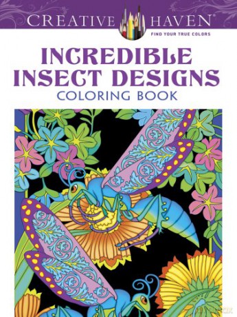 Creative Haven Incredible Insect Designs Coloring Book - Marty Noble [KSIĄŻKA]