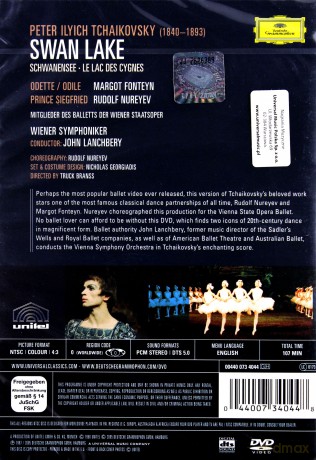 Nureyev,Fonteyn: Tchaikovsky:Swan Lake [DVD]