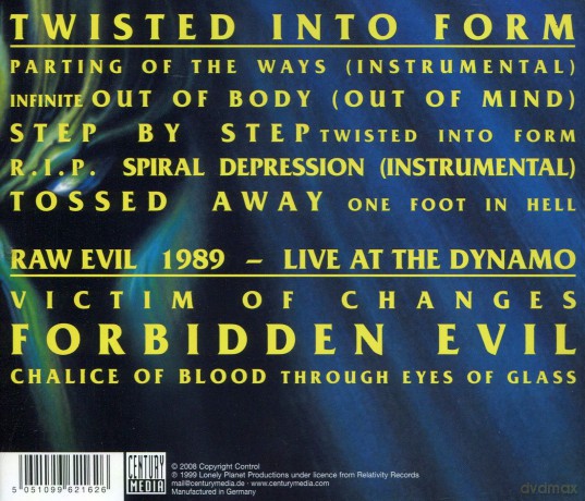 Forbidden: Twisted Into Form [CD]