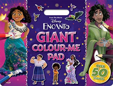 Disney Encanto: Giant Colour Me Pad - Walt Disney [KSIĄŻKA]