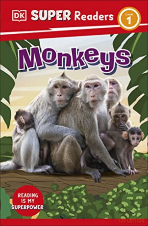 DK Super Readers Level 1 Monkeys - DK [KSIĄŻKA]